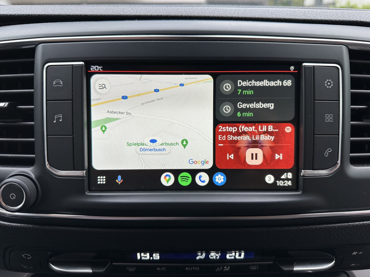 Original Apple CarPlay + Android Auto Citroen SpaceTourer