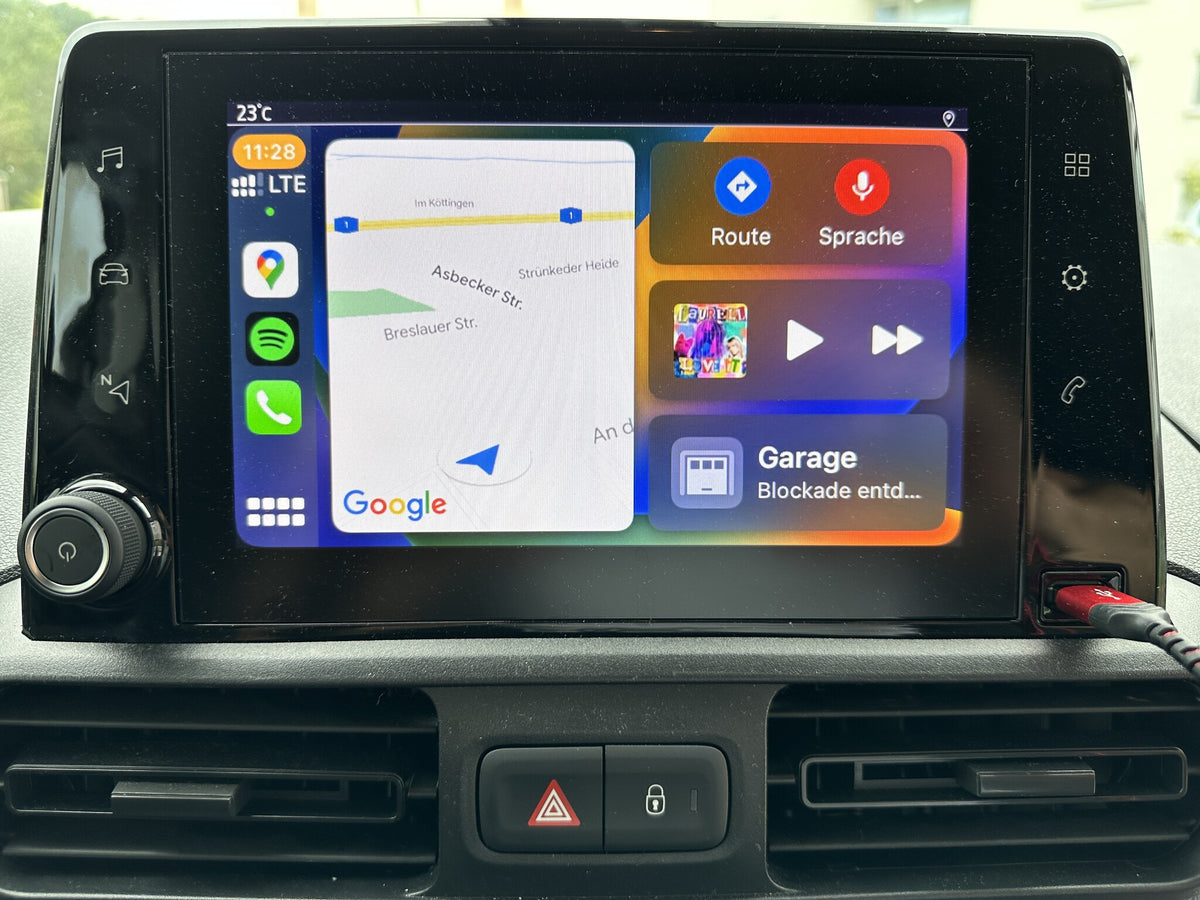 Original Apple CarPlay + Android Auto Peugeot Rifter