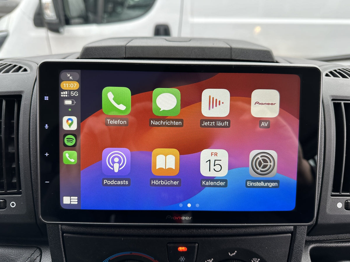 Radio (mit Navigationssoftware als App) für Fiat Ducato