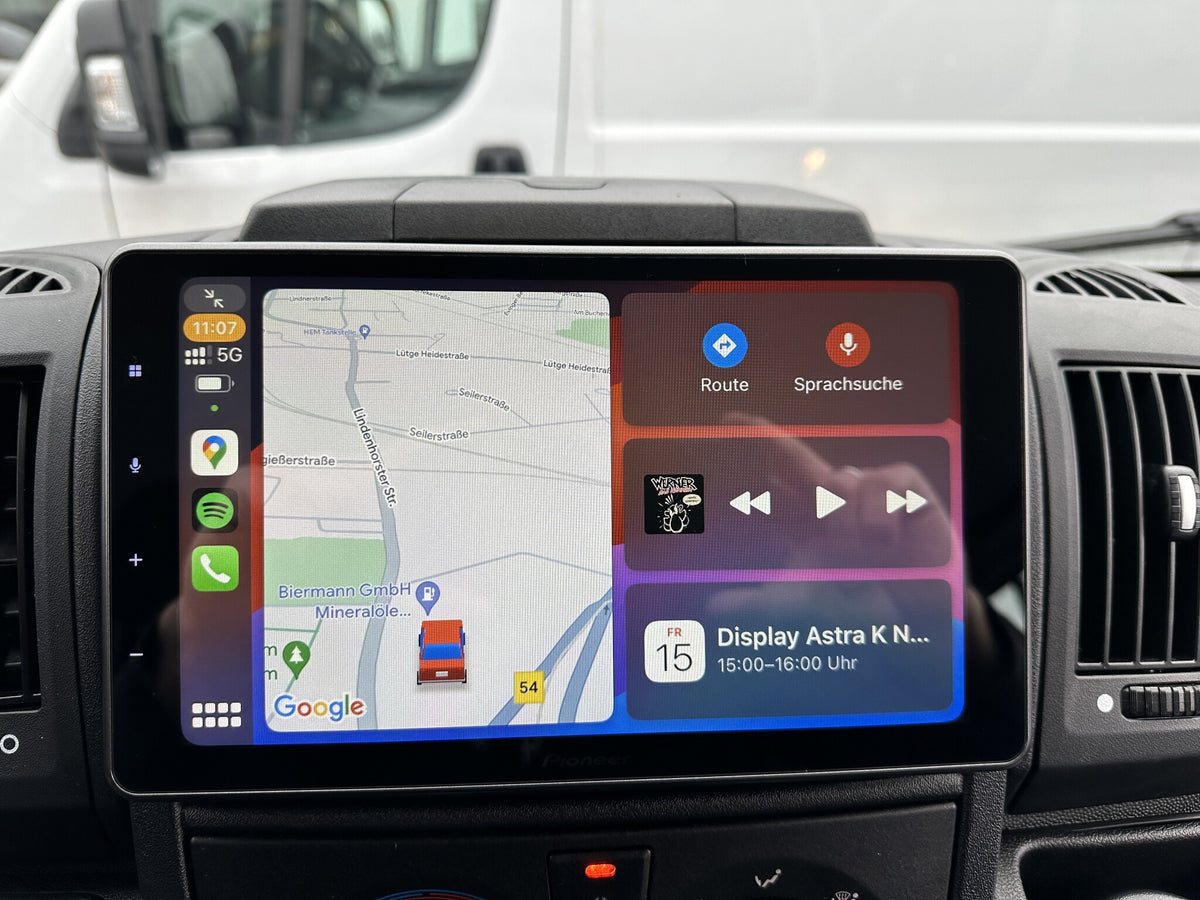 Radio (mit Navigationssoftware als App) für Opel Movano
