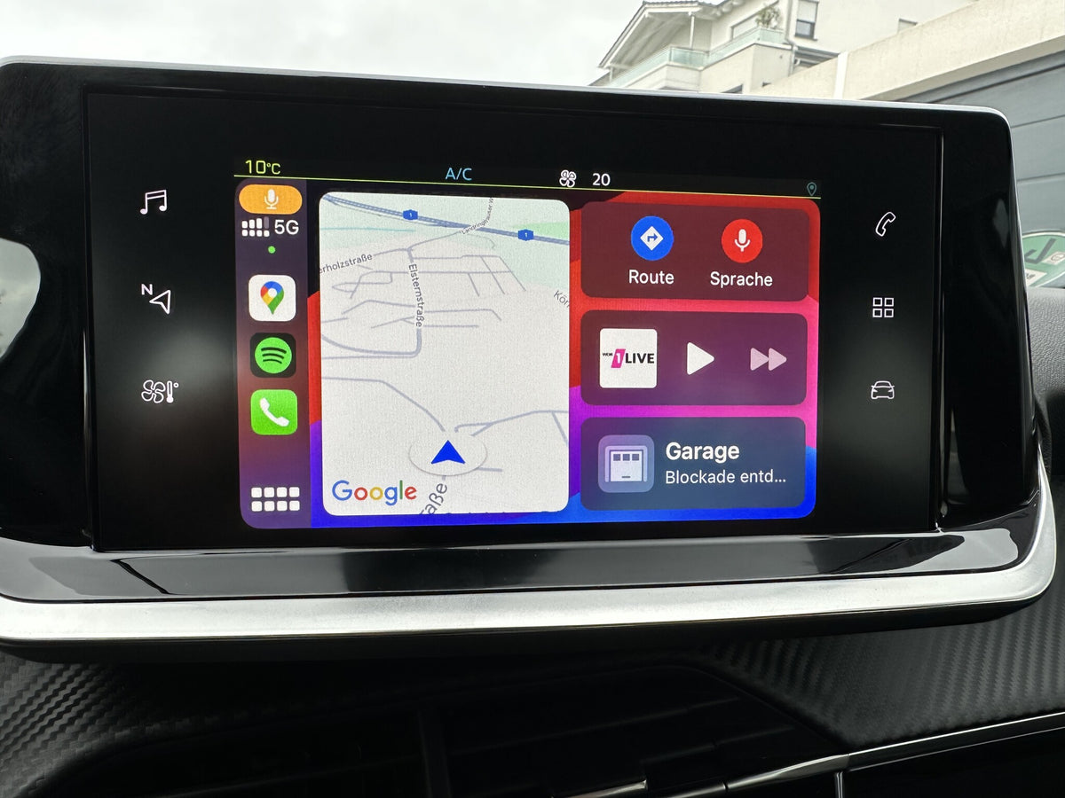 Original Apple CarPlay + Android Auto Peugeot 3008