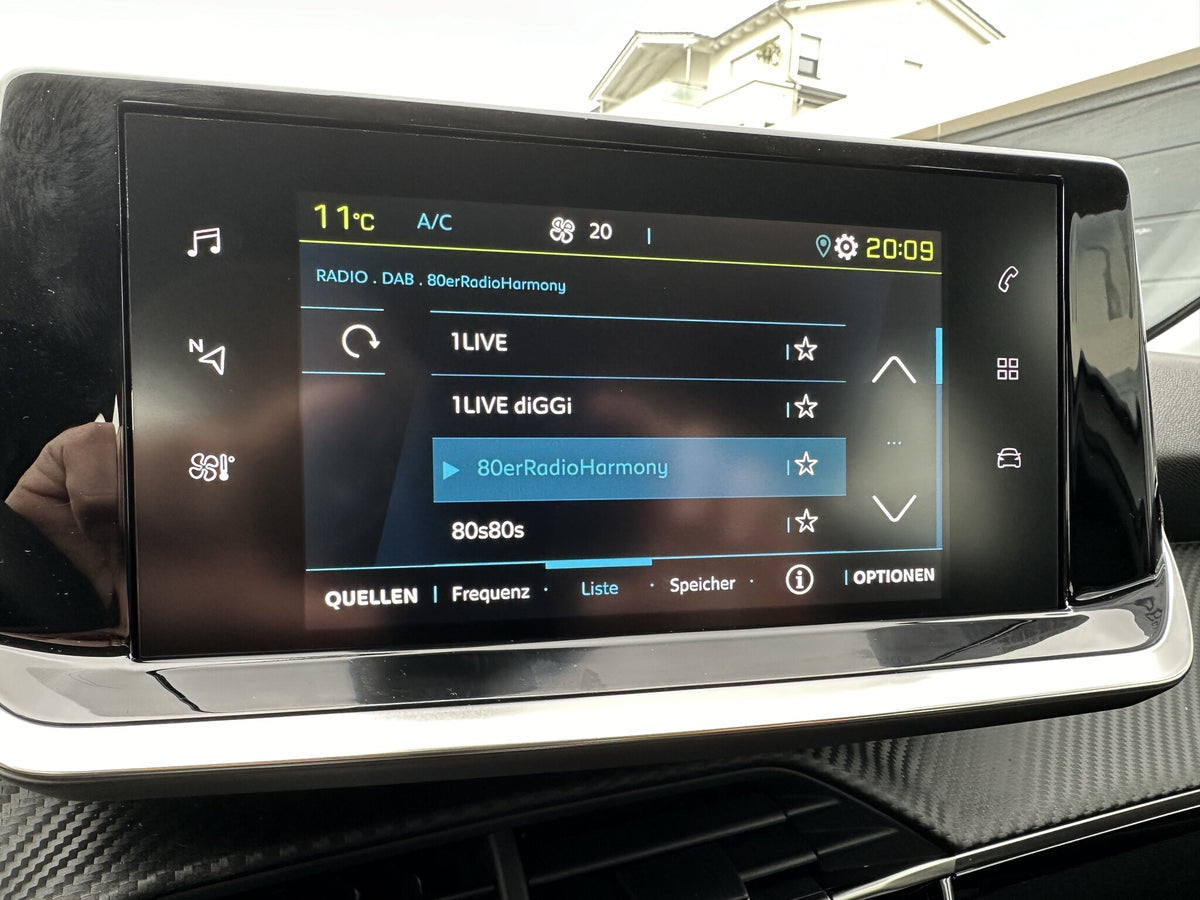 Original DAB+ Nachrüstset Peugeot 208