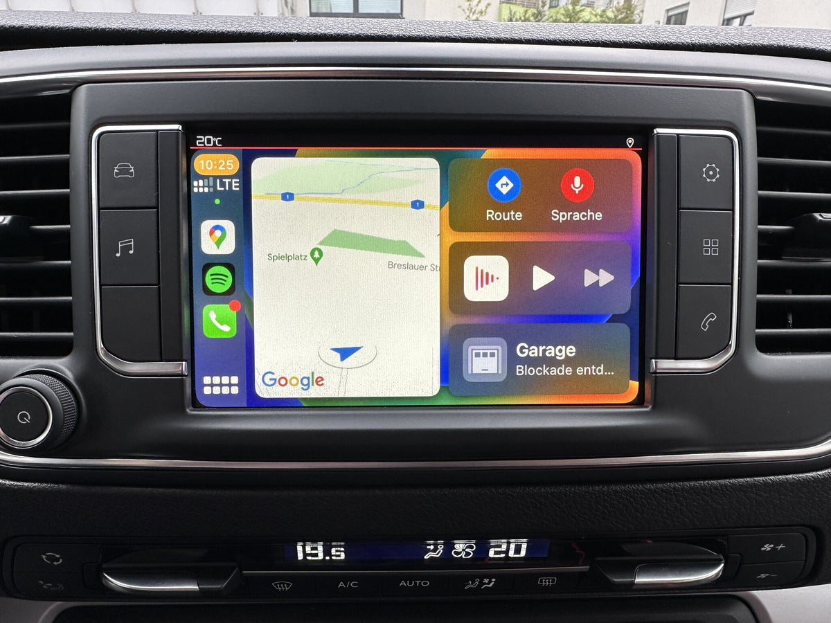 Original Apple CarPlay + Android Auto Peugeot Traveller
