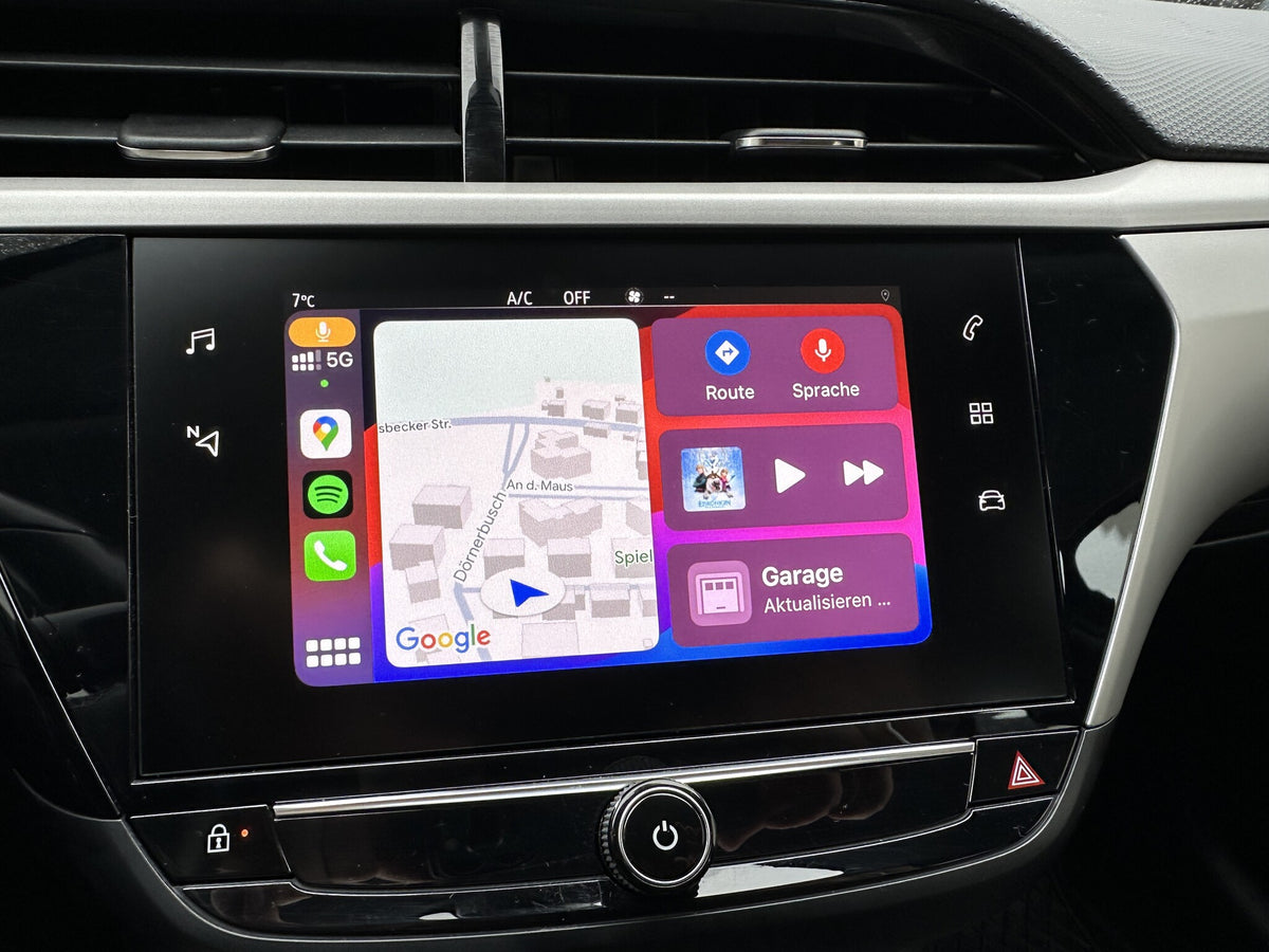 Original Apple CarPlay + Android Auto Opel Corsa F