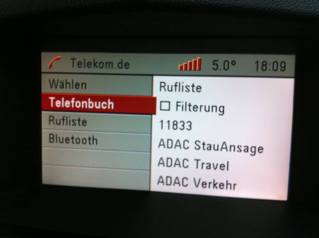 Freisprechanlage CD60 Navi