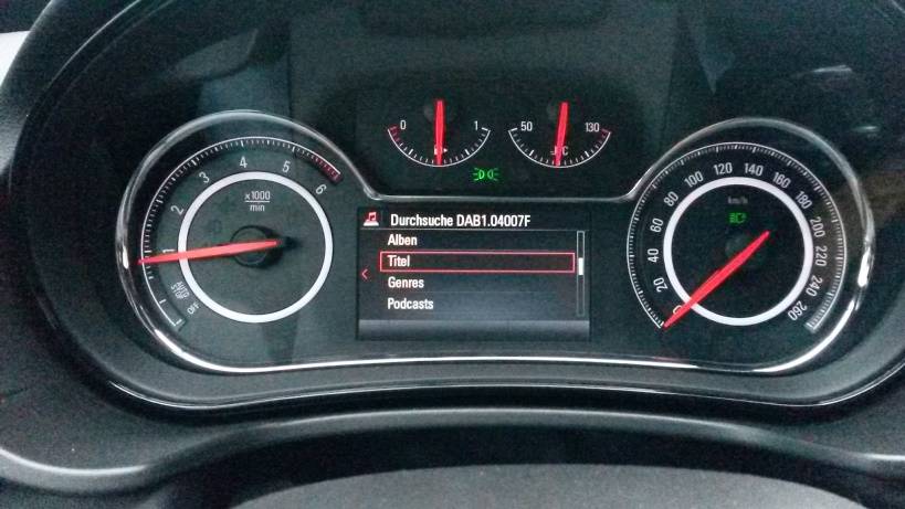 Drittanbieter DAB+ Nachrüstset Insignia A (Facelift)
